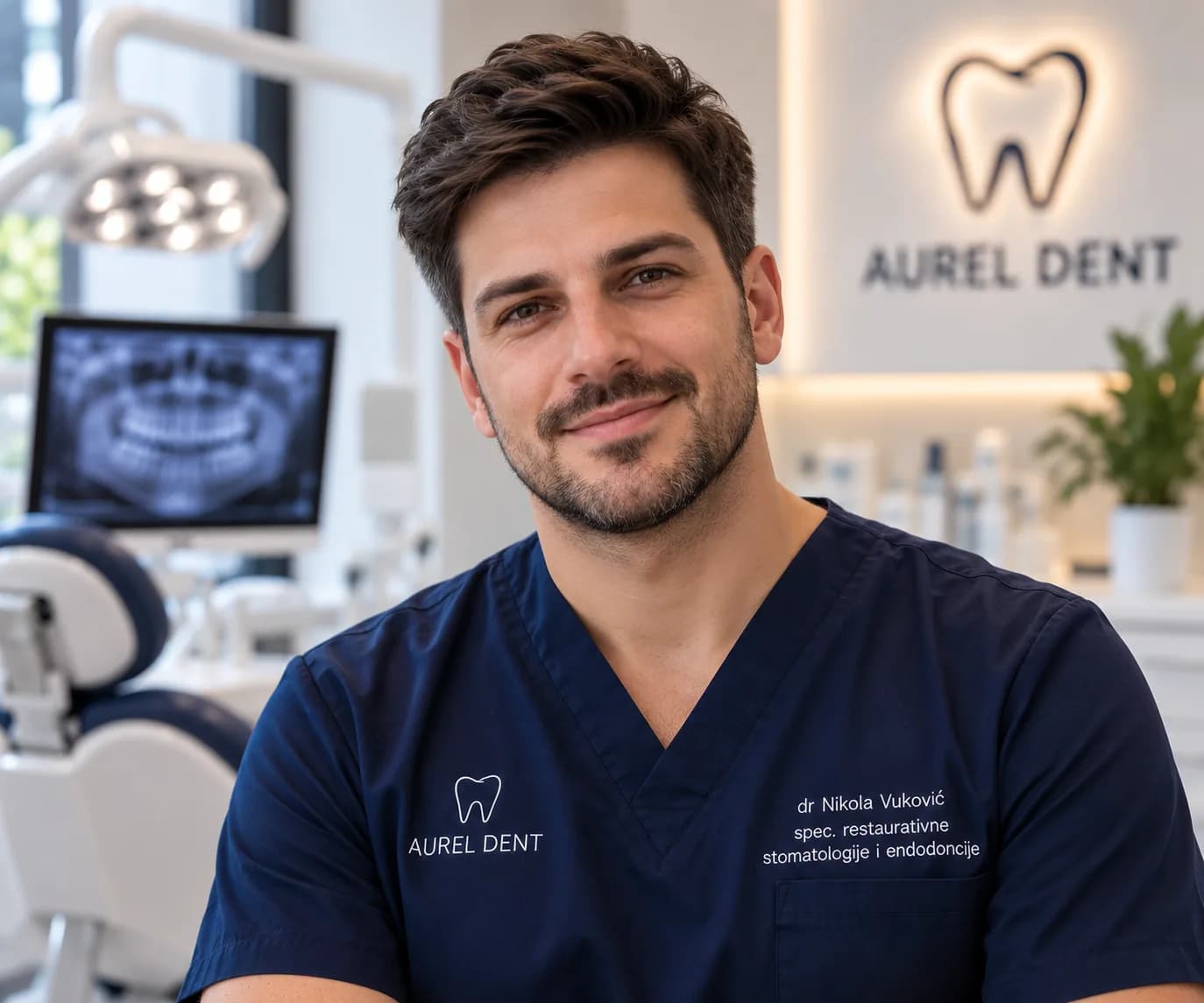 Portret: dr Nikola Vuković, specijalista restaurativne stomatologije i endodoncije, u ordinaciji